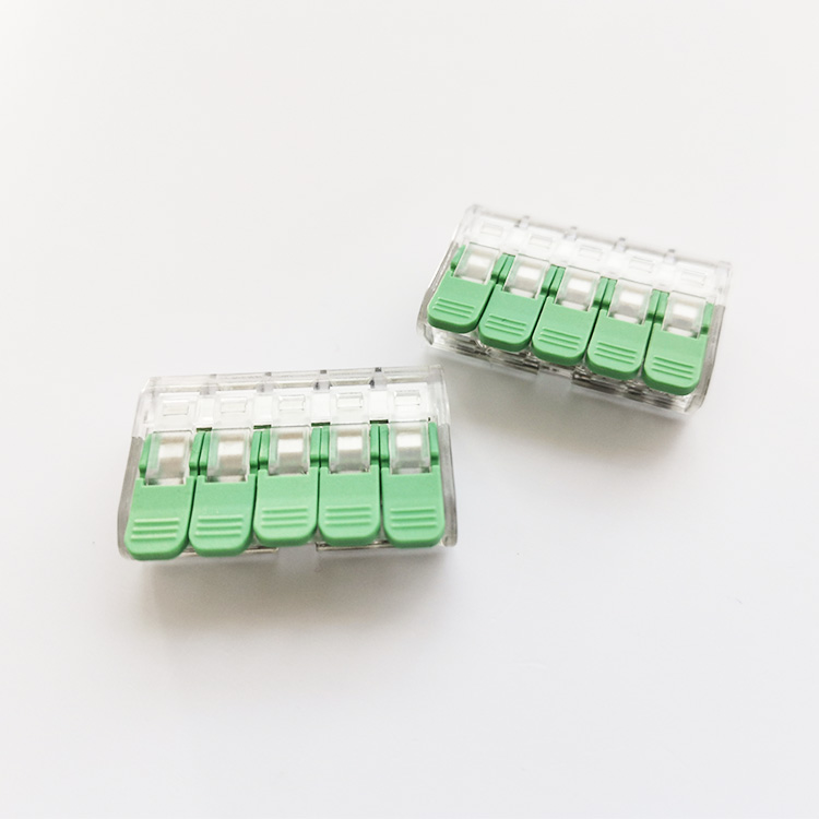 拔蓋式快接端子 265 UL認證免鎖螺絲接線端子_26p端子