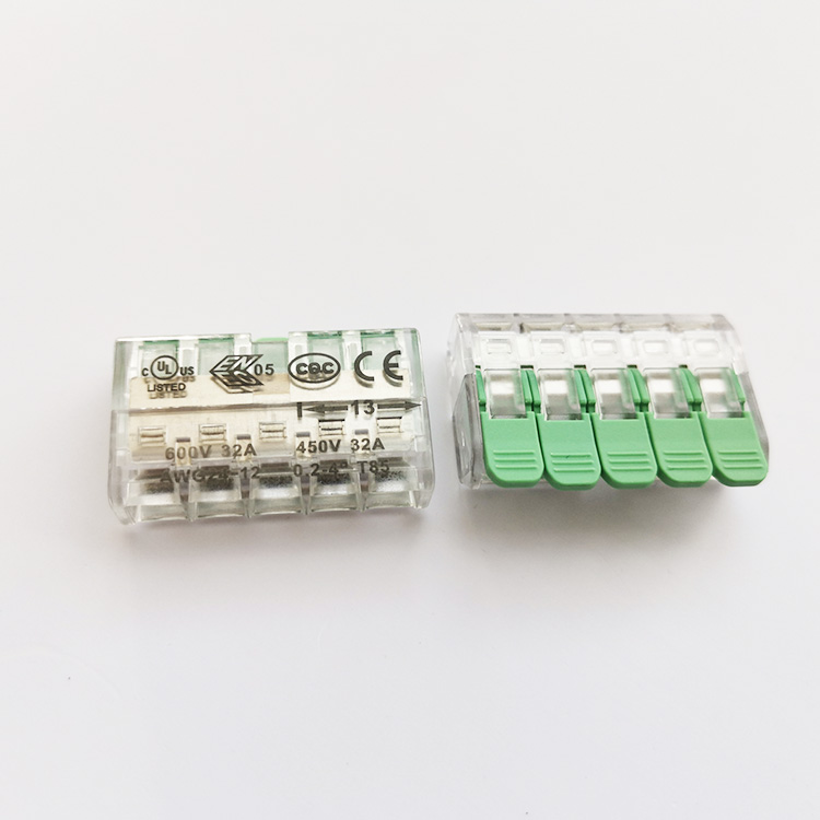 拔蓋式快接端子 265 UL認證免鎖螺絲接線端子_26p端子